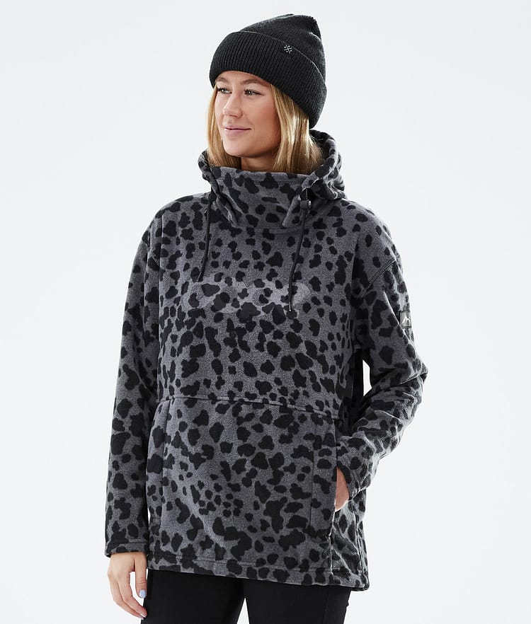 Dope Cozy II W Fleece Hoodie Women Dots Phantom, Image 1 of 8