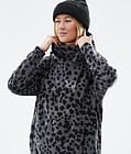 Dope Cozy II W Fleece Hoodie Women Dots Phantom, Image 2 of 8