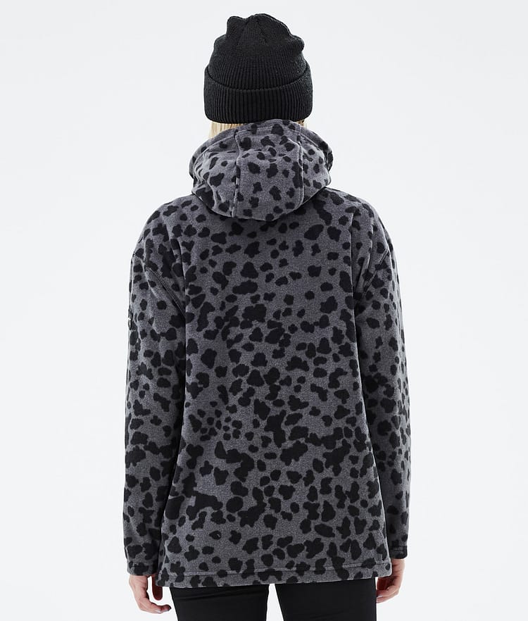 Dope Cozy II W Fleece Hoodie Women Dots Phantom, Image 7 of 8