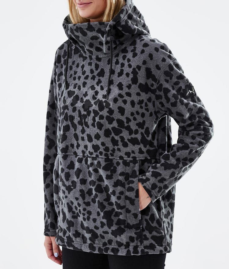 Dope Cozy II W Fleece Hoodie Women Dots Phantom, Image 8 of 8
