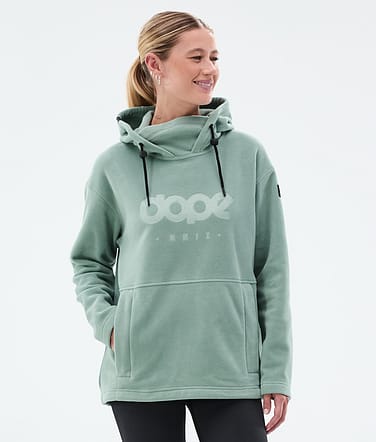 Dope Cozy II W Fleece Hoodie Women Faded Green