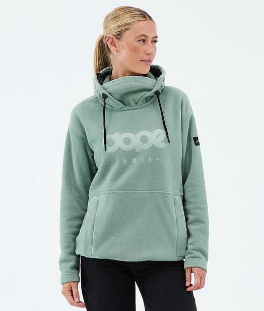 Dope Cozy II W Pile con Cappuccio Donna