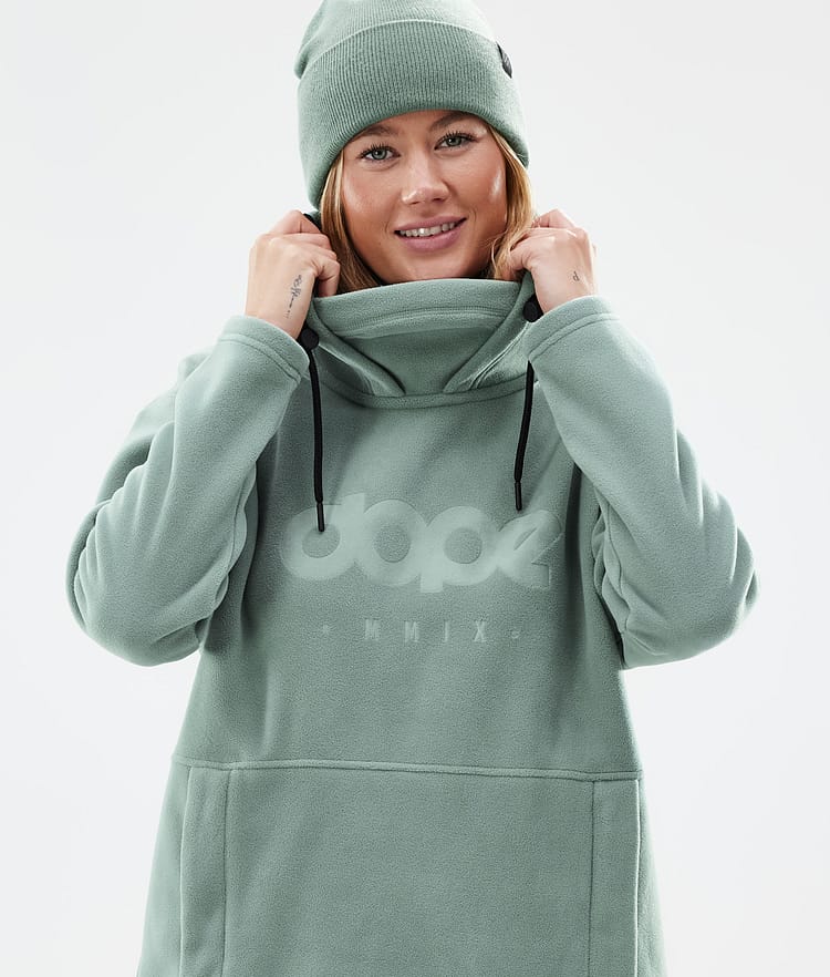 Dope Cozy II W Pull Polaire Femme Faded Green