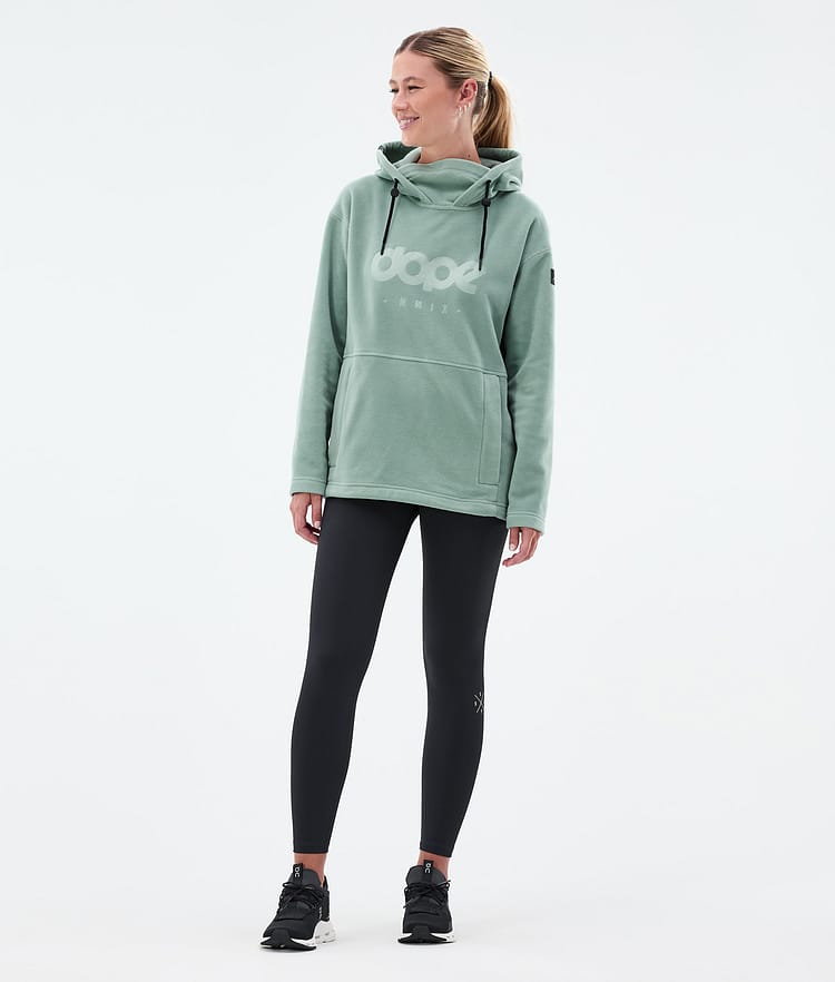 Dope Cozy II W Pull Polaire Femme Faded Green, Image 3 sur 7