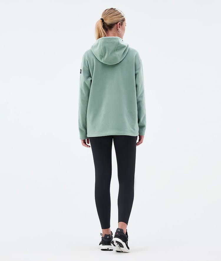 Dope Cozy II W Pull Polaire Femme Faded Green, Image 4 sur 7