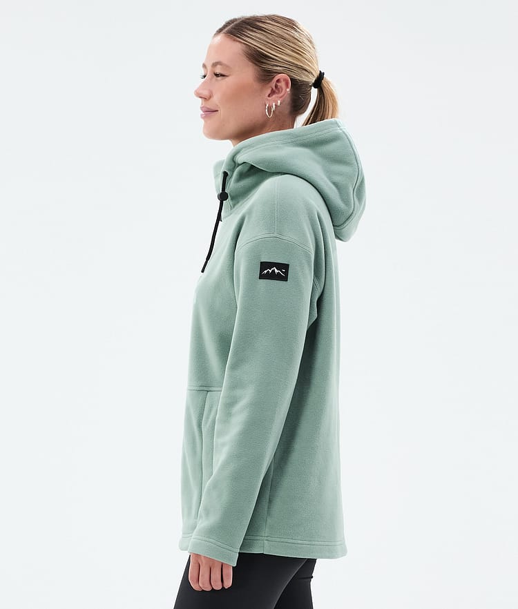 Dope Cozy II W Pull Polaire Femme Faded Green, Image 5 sur 7