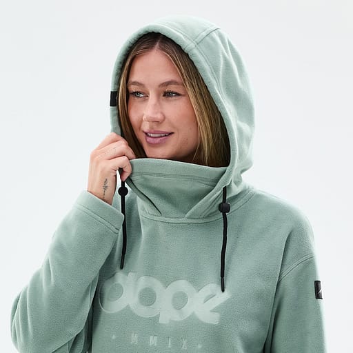Verstelbare capuchon en nekwarmer Hoofdproductafbeelding,