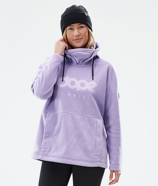 Dope Cozy II W Fleece Hoodie Dames Faded Violet