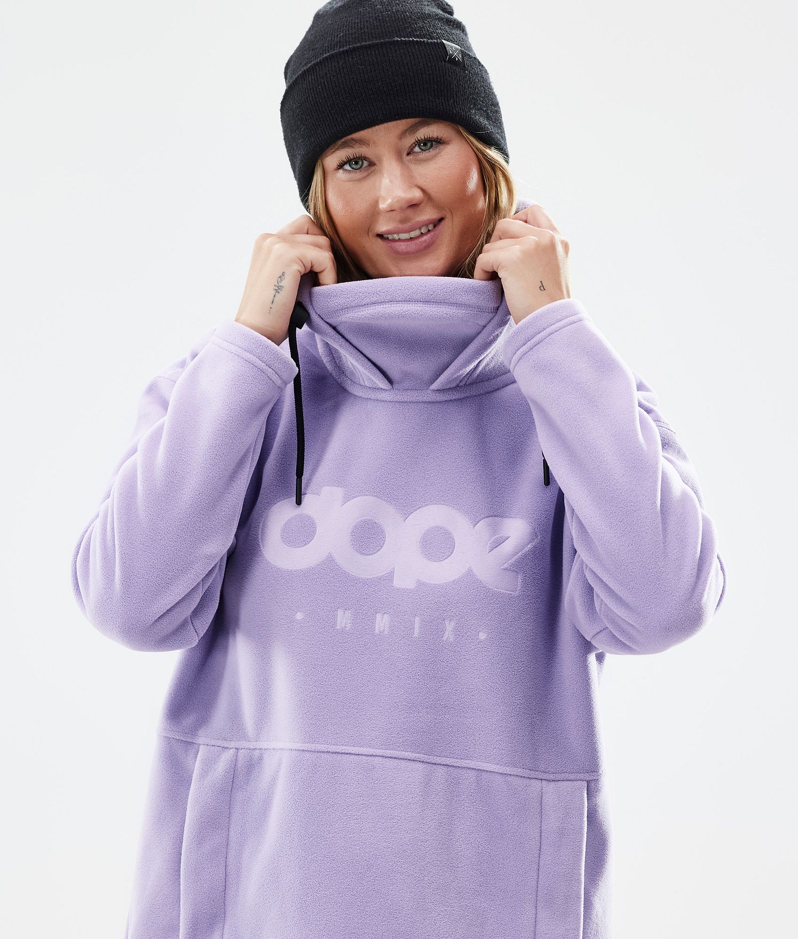Dope Cozy II W Pile con Cappuccio Donna Faded Violet, Immagine 2 di 7