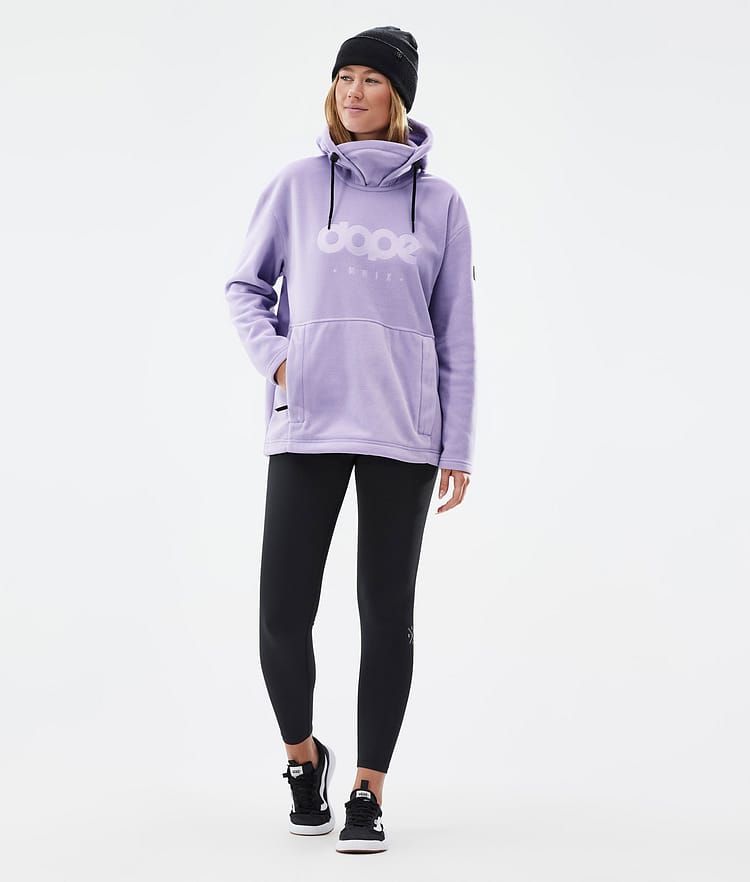 Dope Cozy II W Pile con Cappuccio Donna Faded Violet, Immagine 3 di 7