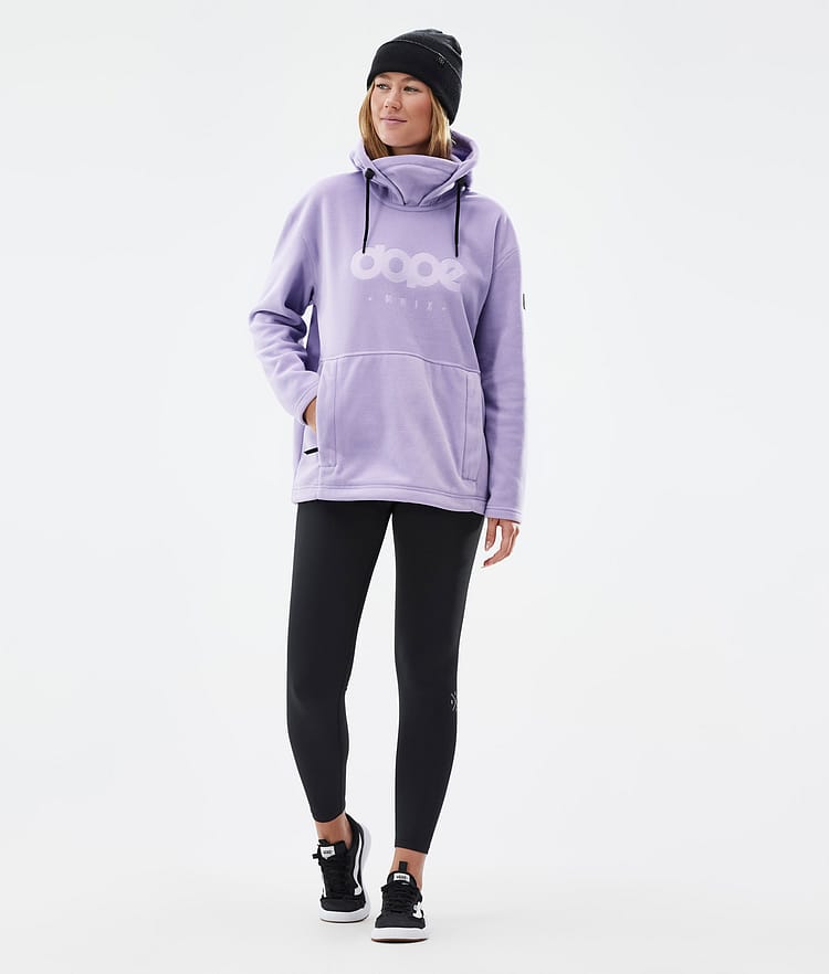 Dope Cozy II W Fleece Hoodie Dames Faded Violet Renewed, Afbeelding 3 van 7