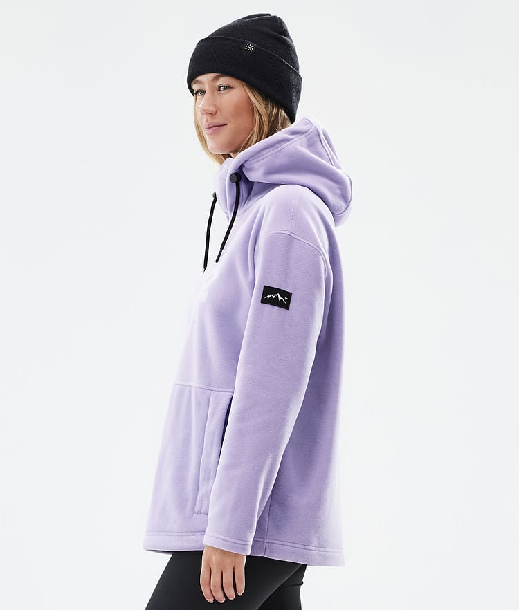 Dope Cozy II W Pile con Cappuccio Donna Faded Violet, Immagine 5 di 7