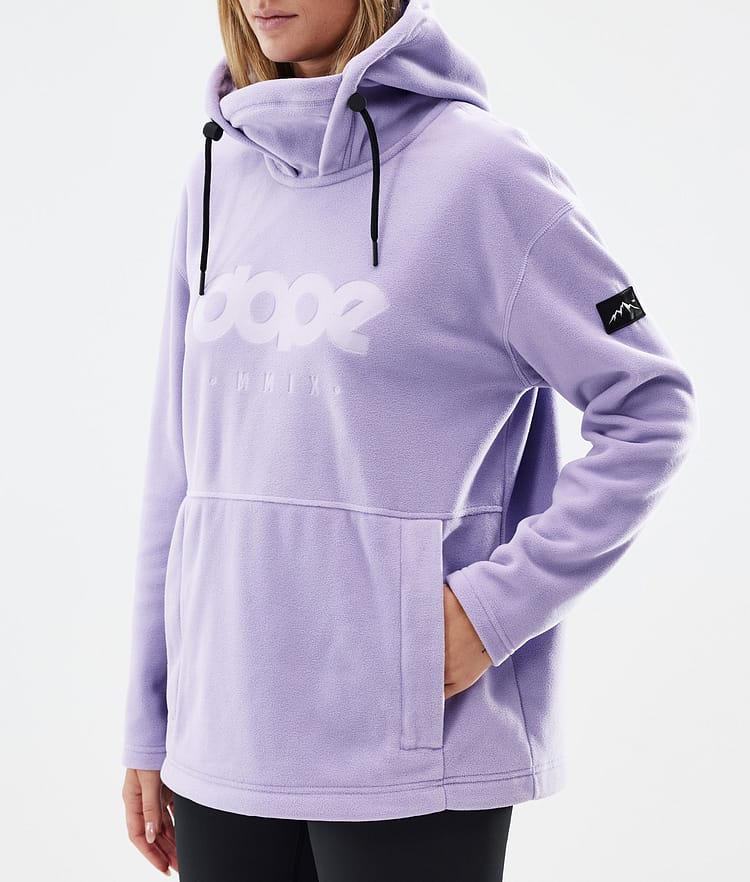 Dope Cozy II W Pile con Cappuccio Donna Faded Violet, Immagine 7 di 7