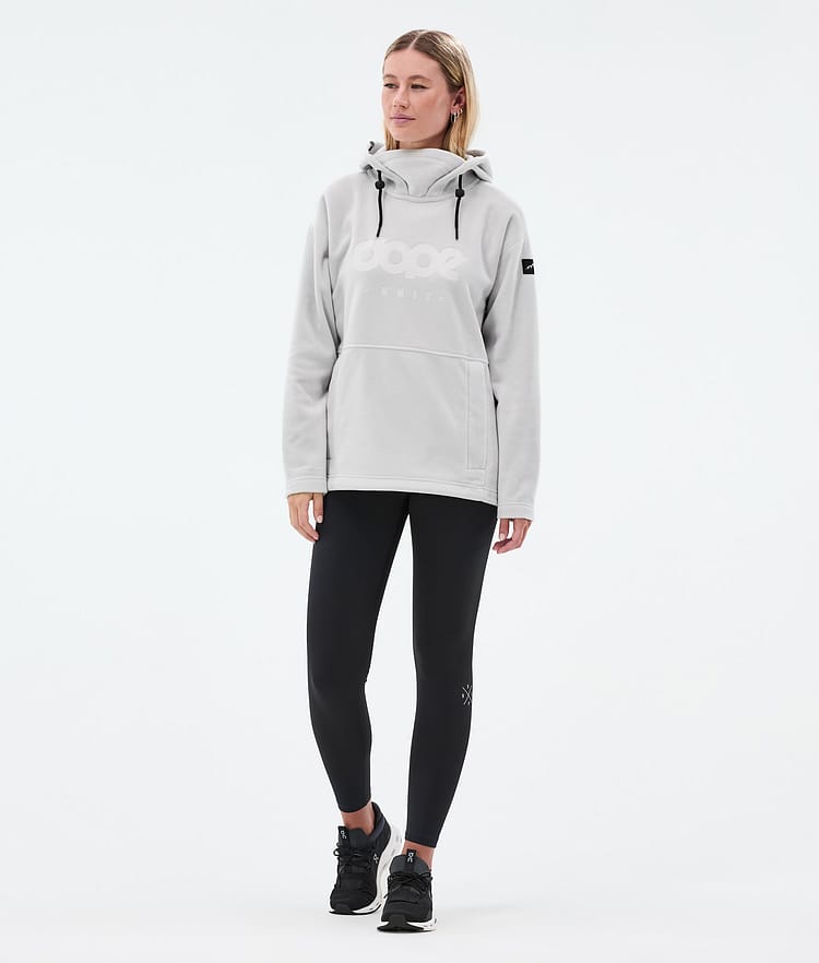 Dope Cozy II W Fleece Hoodie Dames Light Grey Renewed, Afbeelding 3 van 7