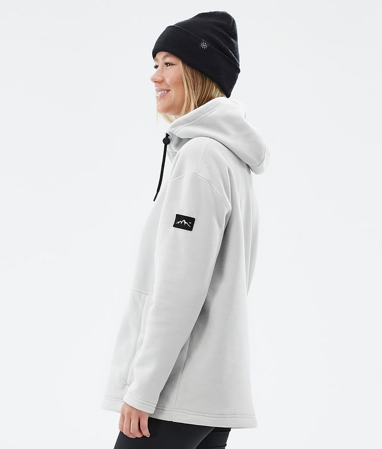 Dope Cozy II W Fleece Hoodie Women Light Grey Renewed, Image 5 of 7