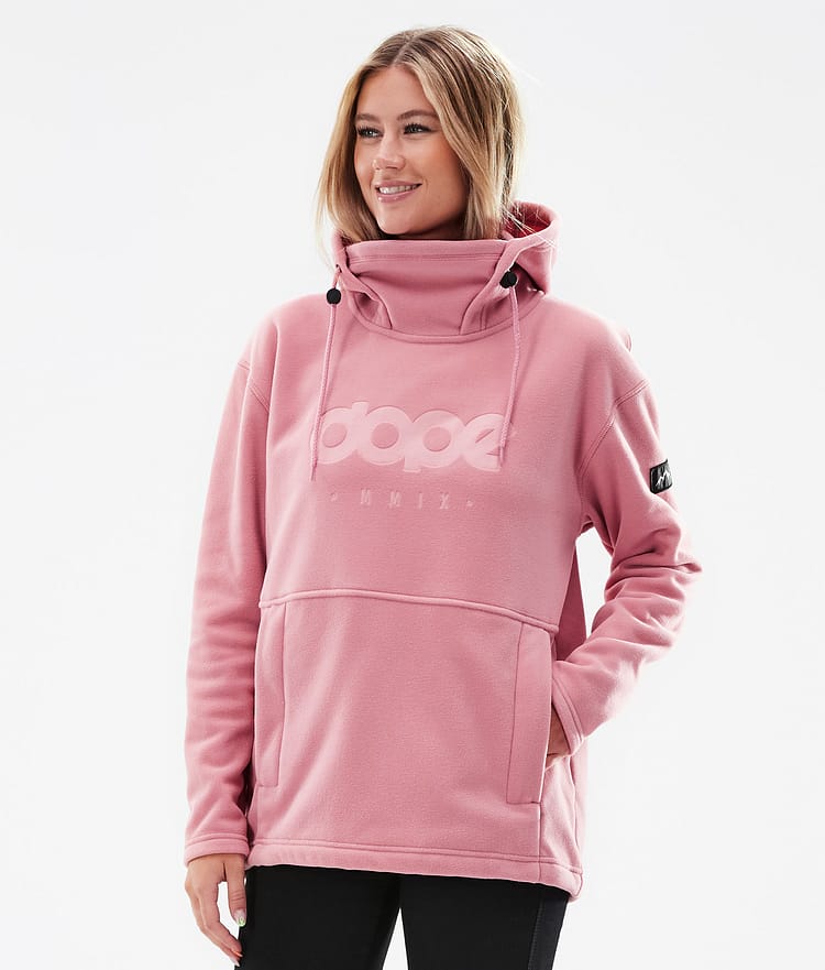 Dope Cozy II W Fleece-hoodie Dame Pink, Billede 1 af 8