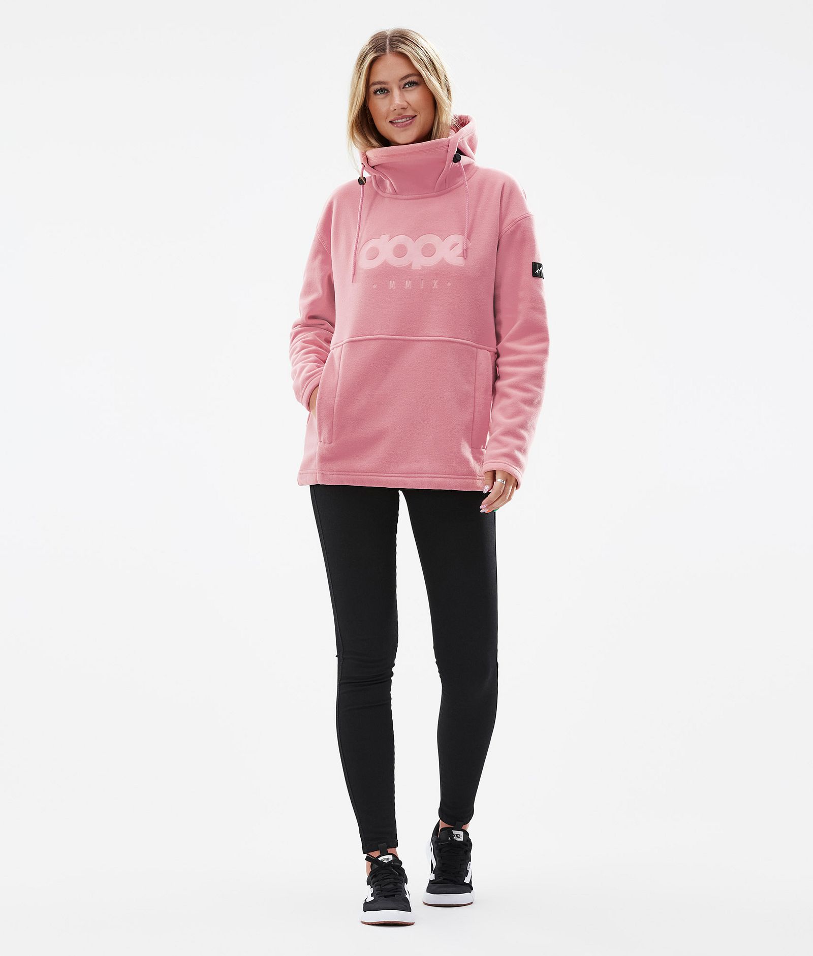 Dope Cozy II W Fleece-hoodie Dame Pink, Billede 3 af 8