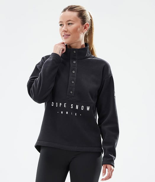 Dope Comfy W Forro Polar Mujer Black