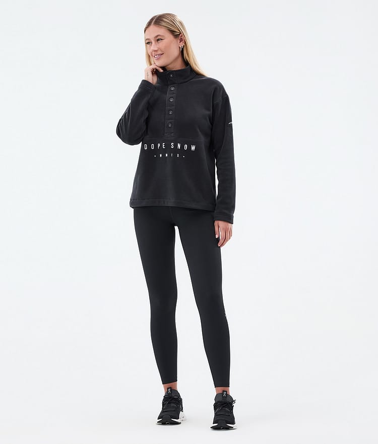 Dope Comfy W Fleece Trui Dames Black Renewed, Afbeelding 3 van 6