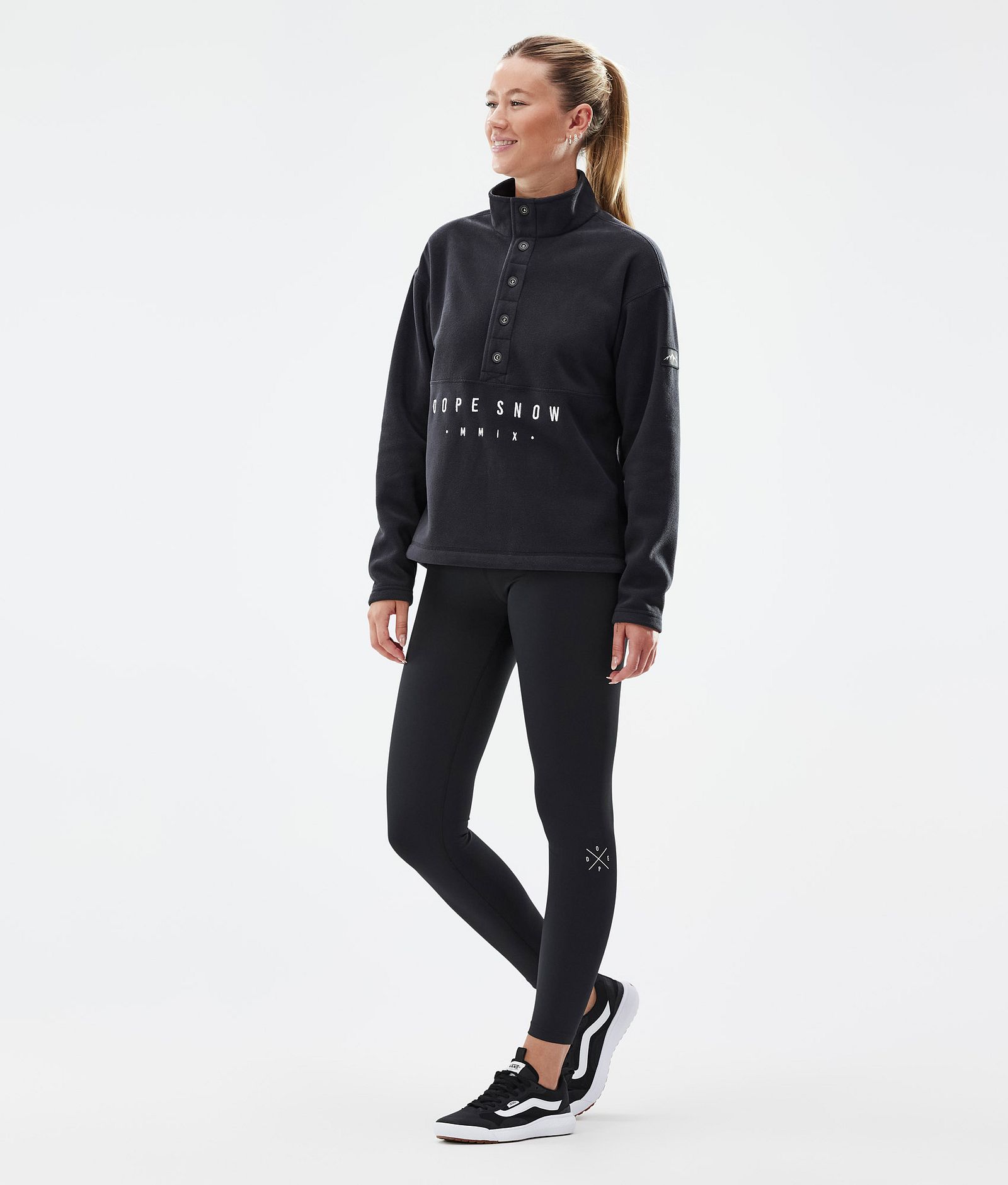 Dope Comfy W Fleece Sweater Women Black Renewed, Image 3 of 6