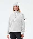 Dope Comfy W Fleece Trui Dames Light Grey Renewed, Afbeelding 1 van 6