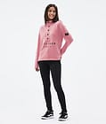 Dope Comfy W Fleece Sweater Women Pink, Image 3 of 7