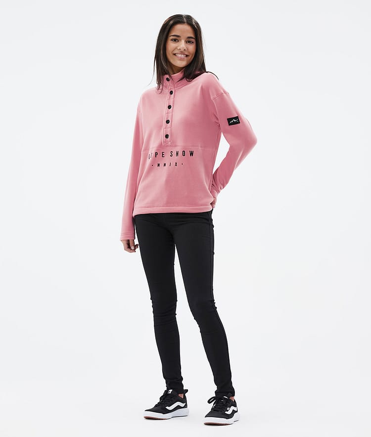 Dope Comfy W Fleecetrøje Dame Pink Renewed, Billede 3 af 7