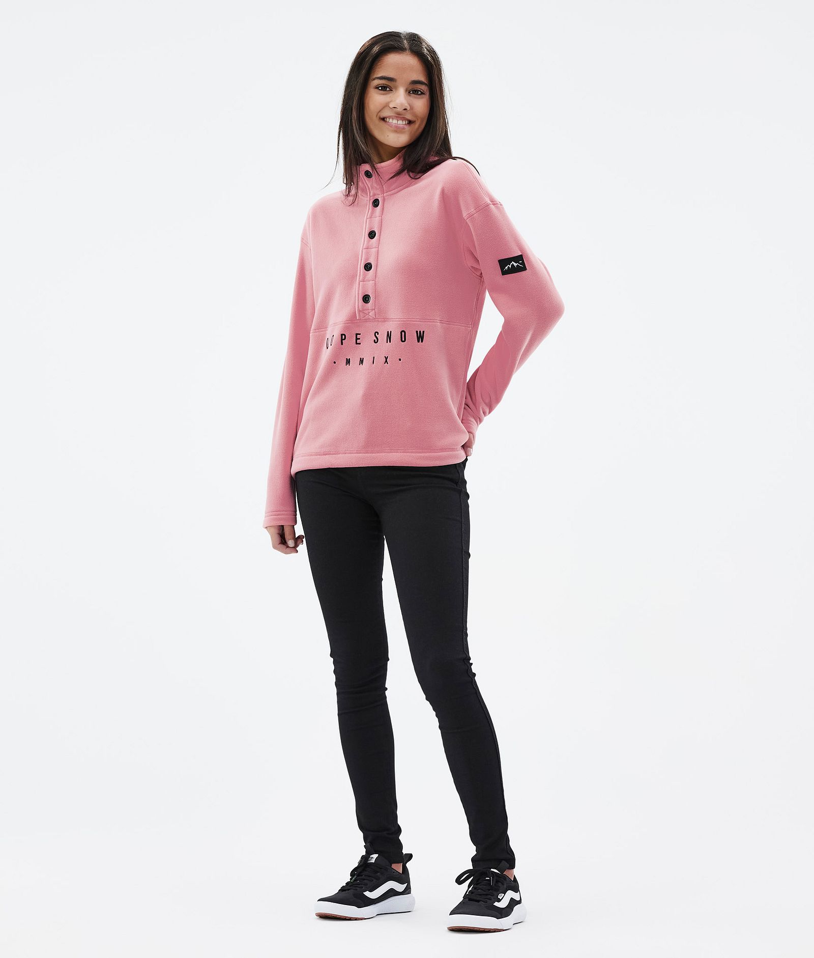 Dope Comfy W Felpa Pile Donna Pink Renewed, Immagine 3 di 7