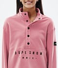 Dope Comfy W Fleece Sweater Women Pink Renewed, Image 7 of 7