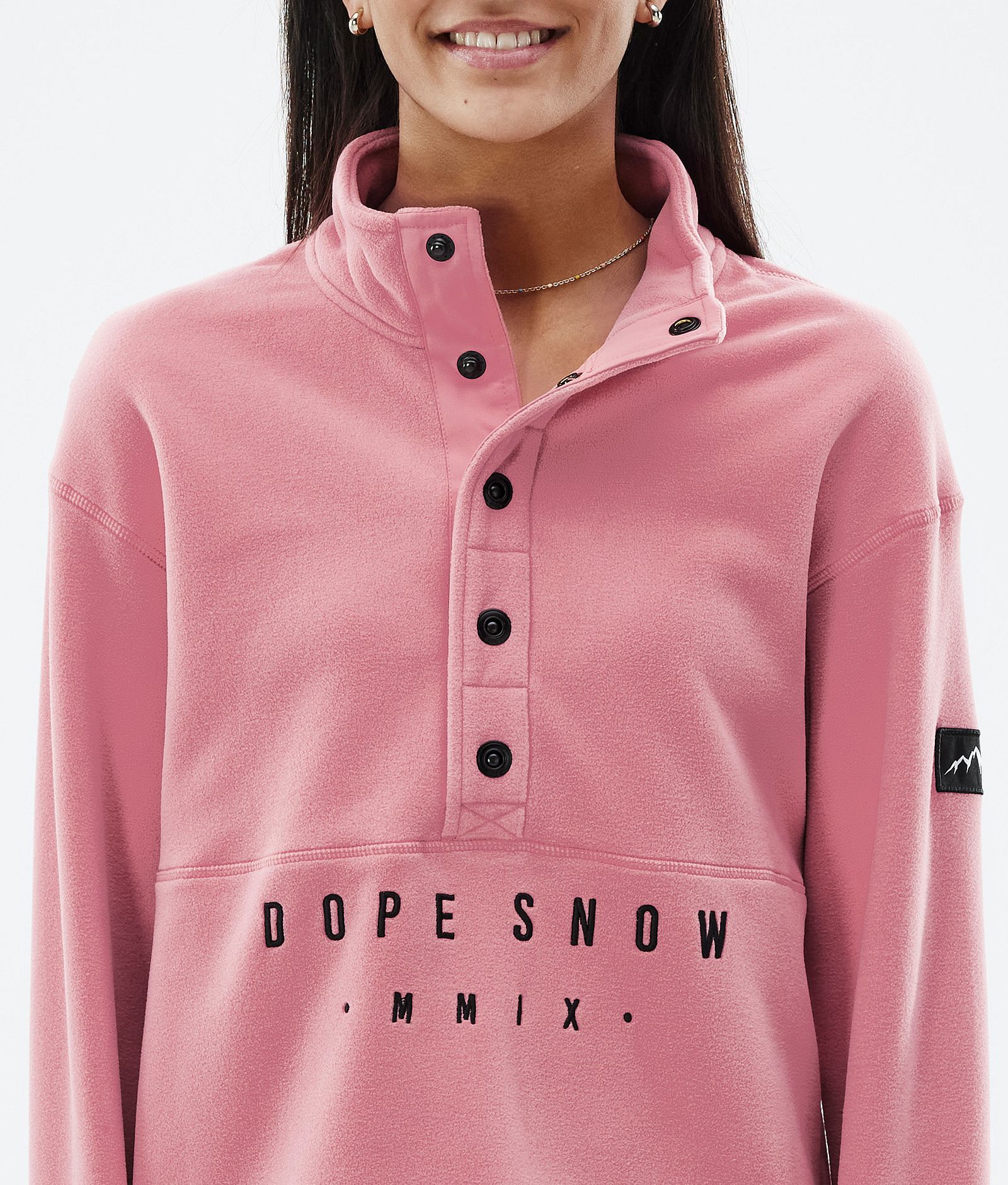 Dope Comfy W Fleece Sweater Women Pink Renewed, Image 7 of 7