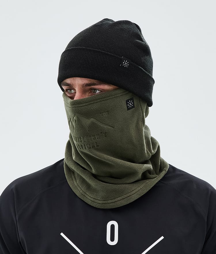 Dope Cozy Tube Scaldacollo Olive Green, Immagine 3 di 4