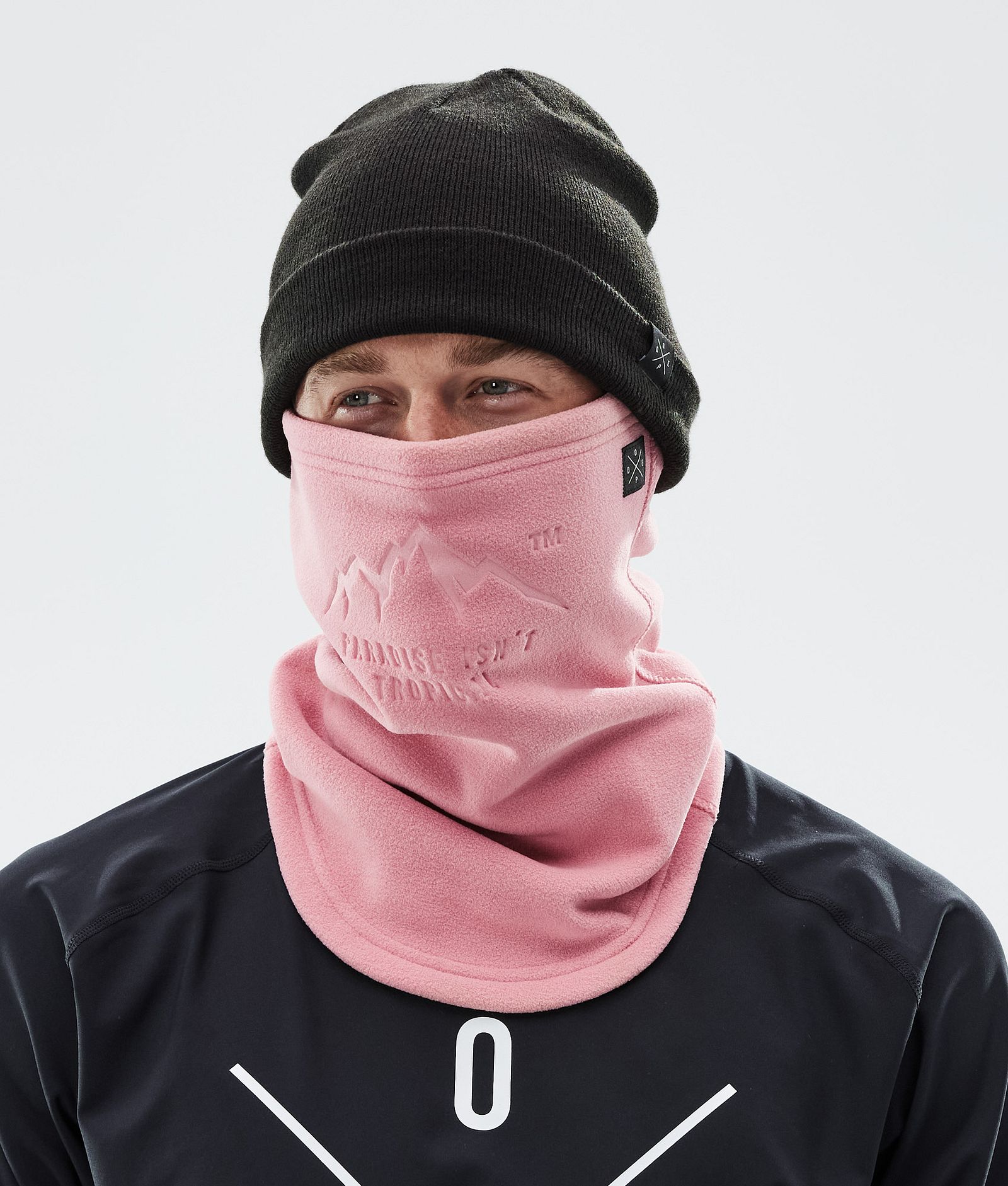 Dope Cozy Tube Facemask Pink, Image 3 of 4