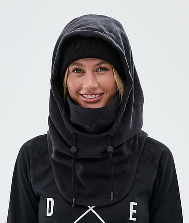 Dope Cozy Hood II Scaldacollo Black