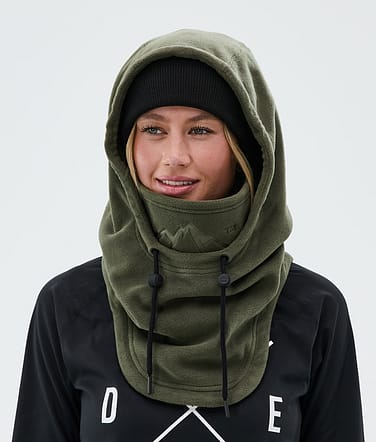 Dope Cozy Hood II Scaldacollo Olive Green