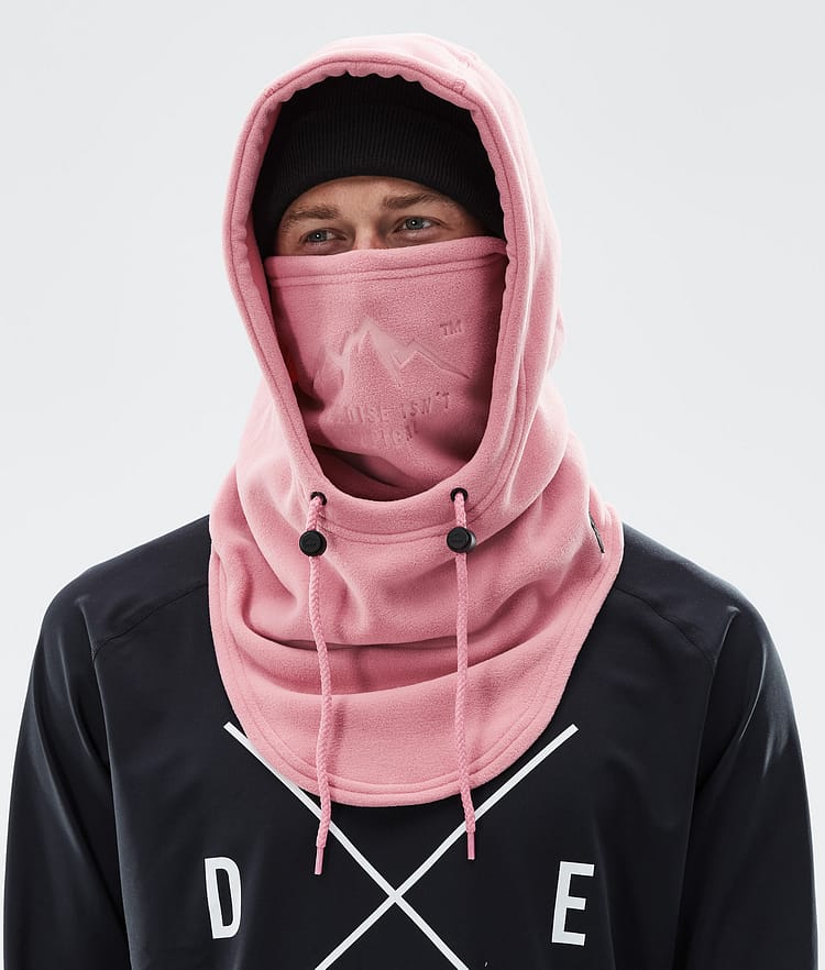 Dope Cozy Hood II Facemask Pink
