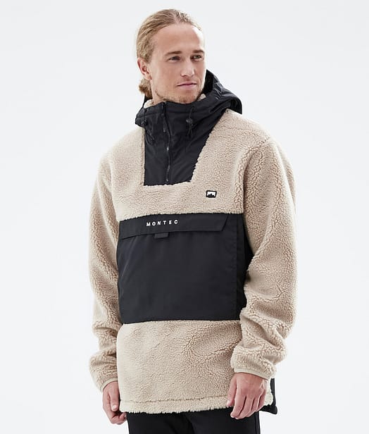 Montec Lima 22 Fleece Hoodie Men Sand/Black