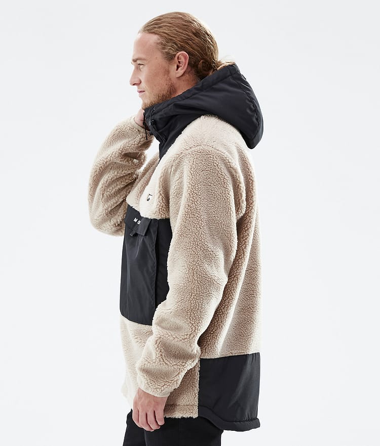 Montec Lima 22 Fleece Hoodie Heren Sand/Black, Afbeelding 5 van 10