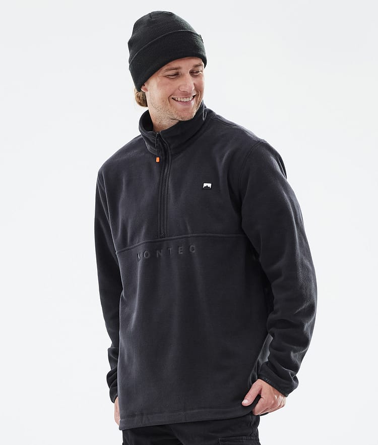 Montec Echo Fleece Trui Heren Black, Afbeelding 1 van 5