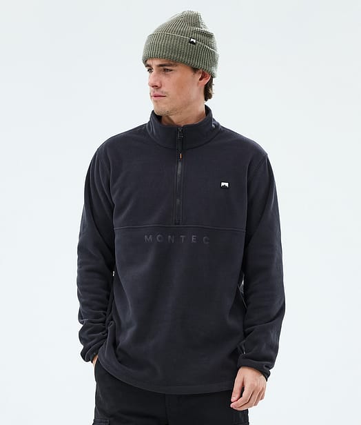 Montec Echo Fleece Trui Heren Black