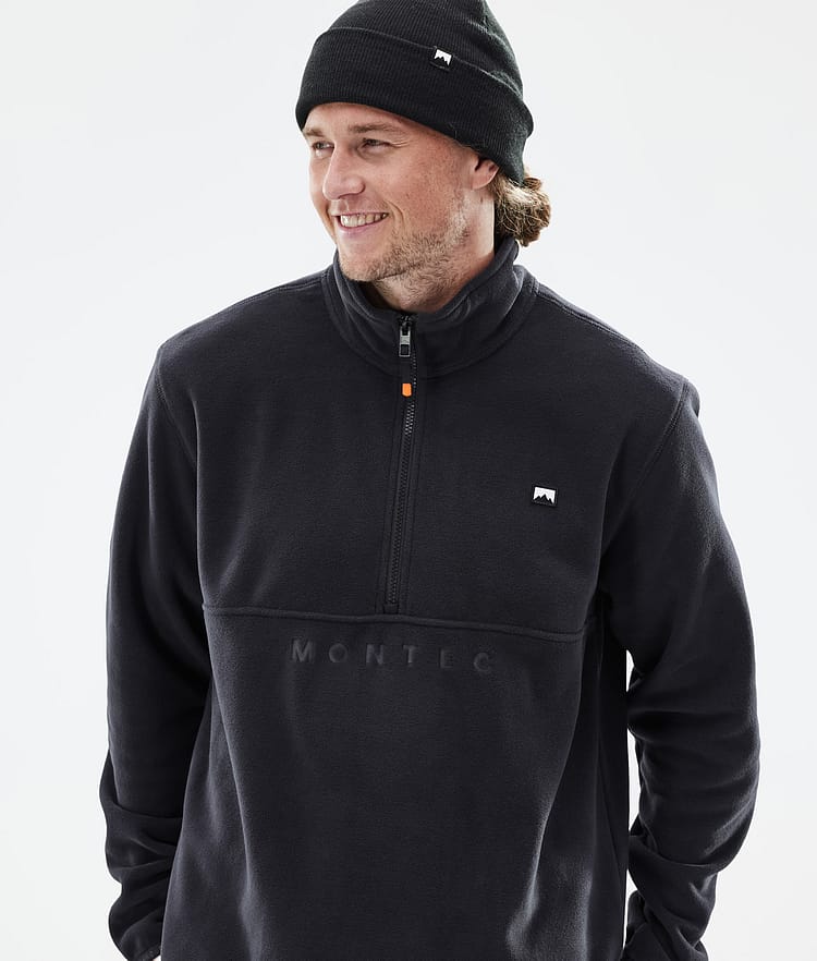Montec Echo Fleece Trui Heren Black, Afbeelding 2 van 5