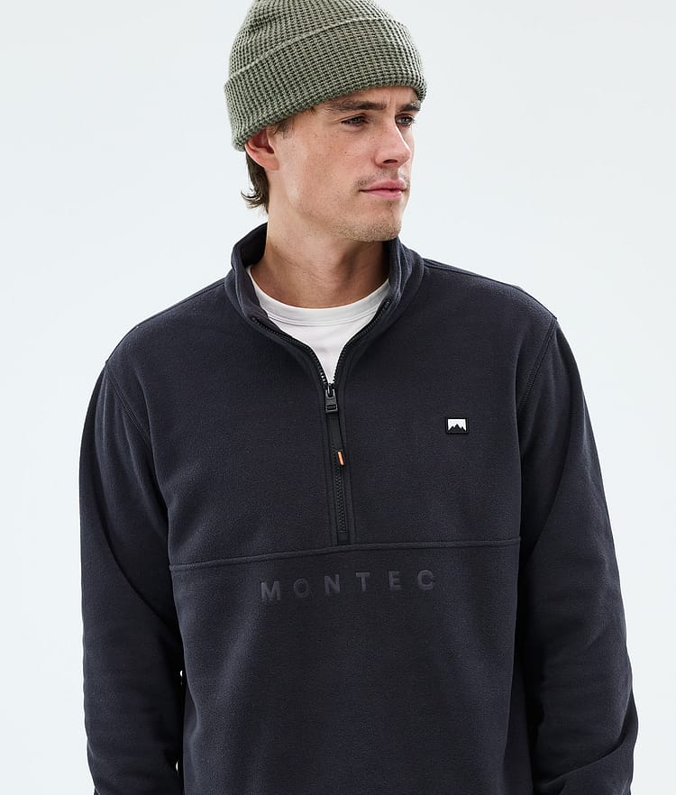 Montec Echo Fleece Trui Heren Black, Afbeelding 2 van 5