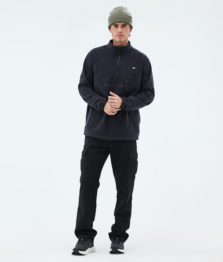 Montec Echo Fleece Trui Heren Black, Afbeelding 3 van 5
