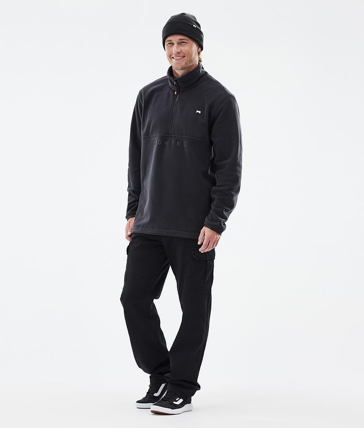 Montec Echo Fleece Trui Heren Black, Afbeelding 3 van 5