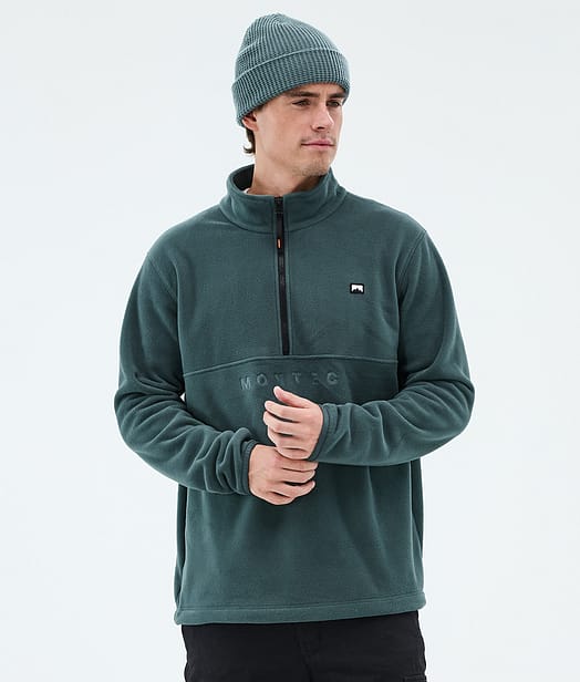 Montec Echo Felpa Pile Uomo Dark Atlantic