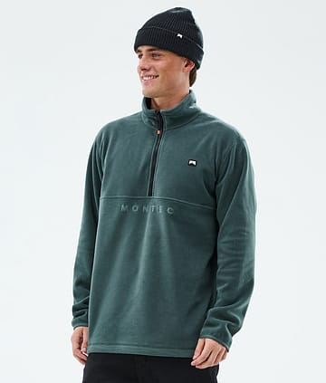 Montec Echo Sweter Polarowy Mężczyźni Dark Atlantic