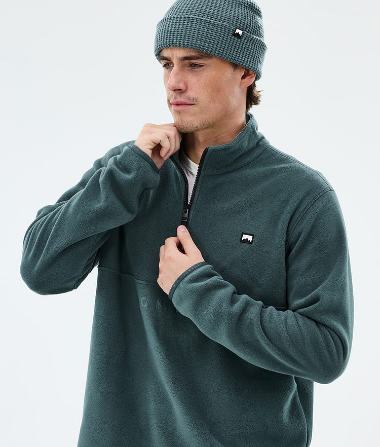 Montec Echo Fleece Sweater Men Dark Atlantic, Image 2 of 5