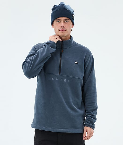 Montec Echo Fleece Trui Heren Metal Blue