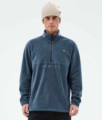 Montec Echo Sweter Polarowy Mężczyźni Metal Blue