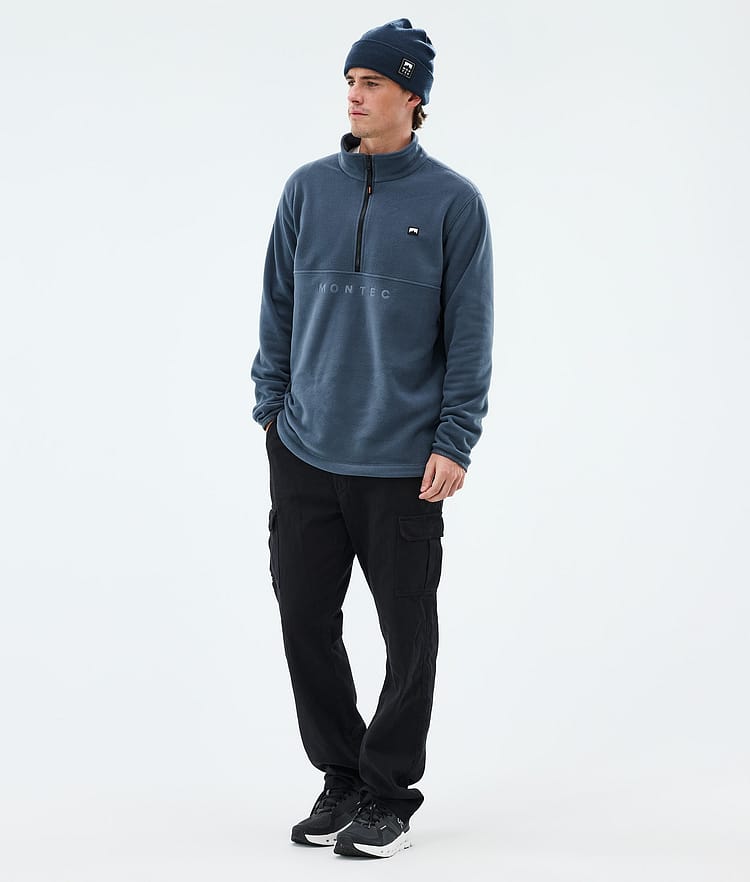 Montec Echo Fleece Trui Heren Metal Blue, Afbeelding 3 van 5