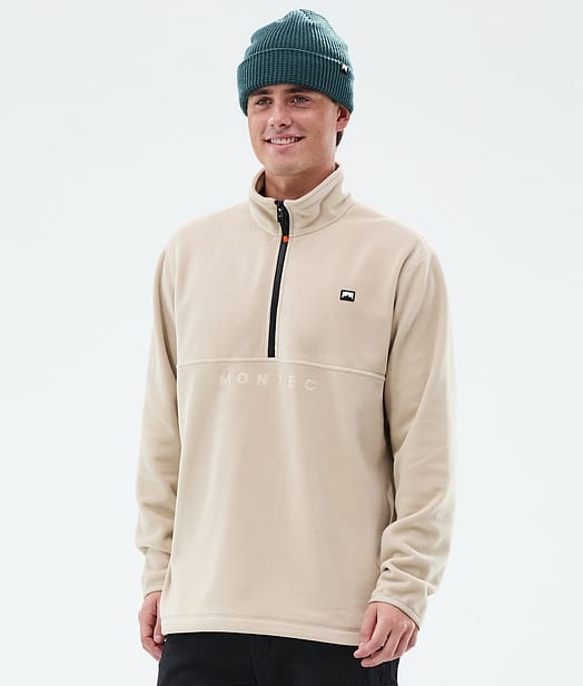 Montec Echo Fleecepullover Herren Sand